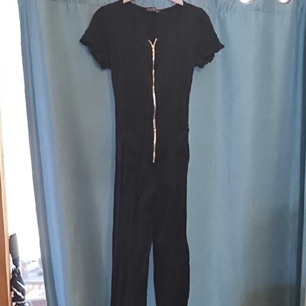 Curlbiuty Black Women's Jumpsuit